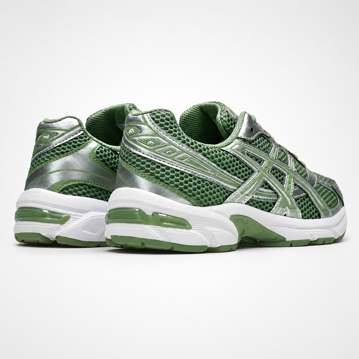 Asics Gel 1130 swamp green silver