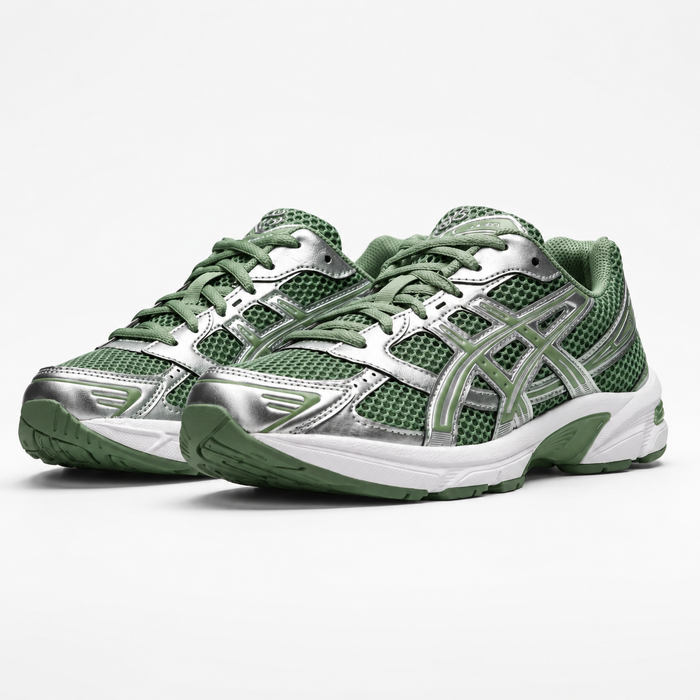Asics Gel 1130 swamp green silver