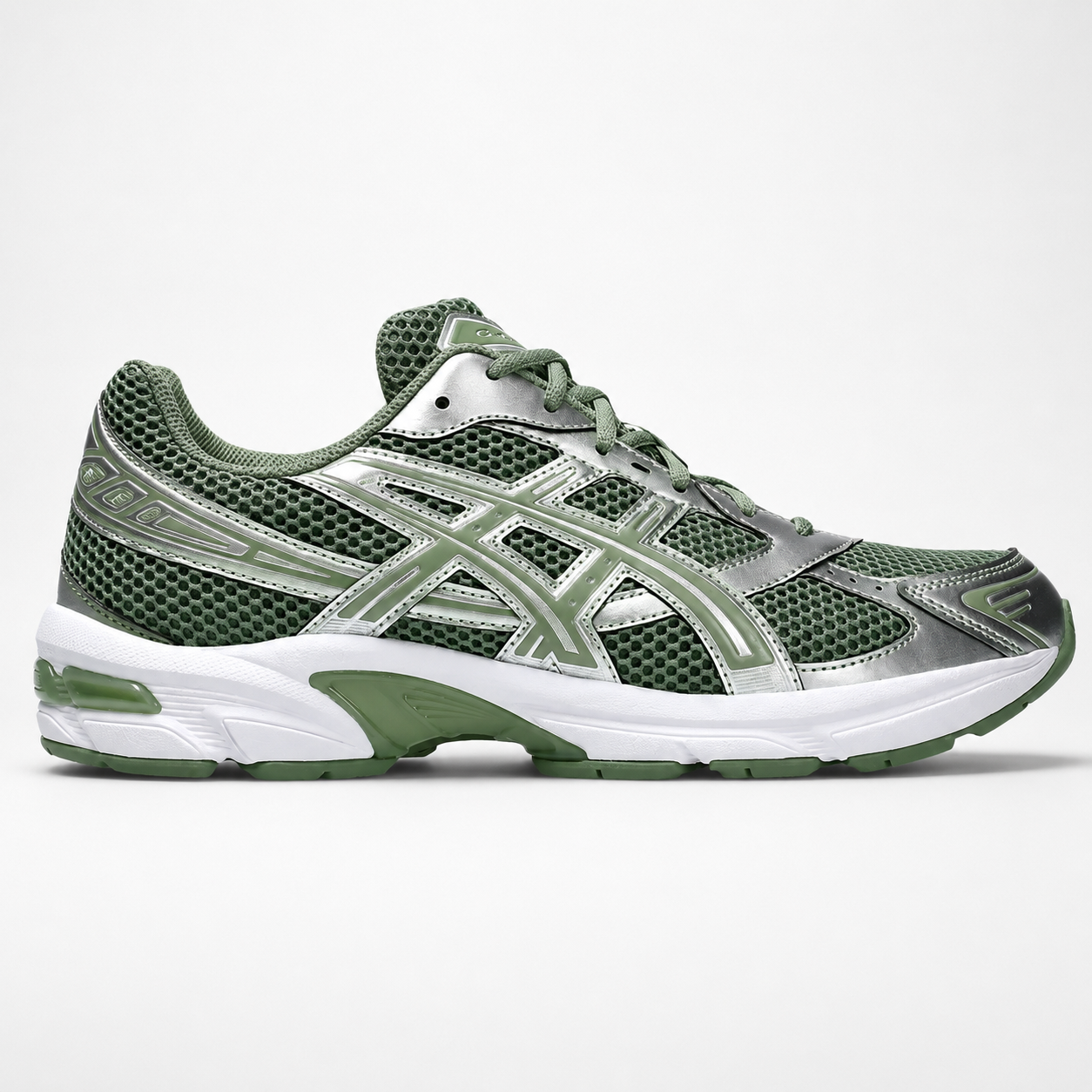 Asics Gel 1130 swamp green silver
