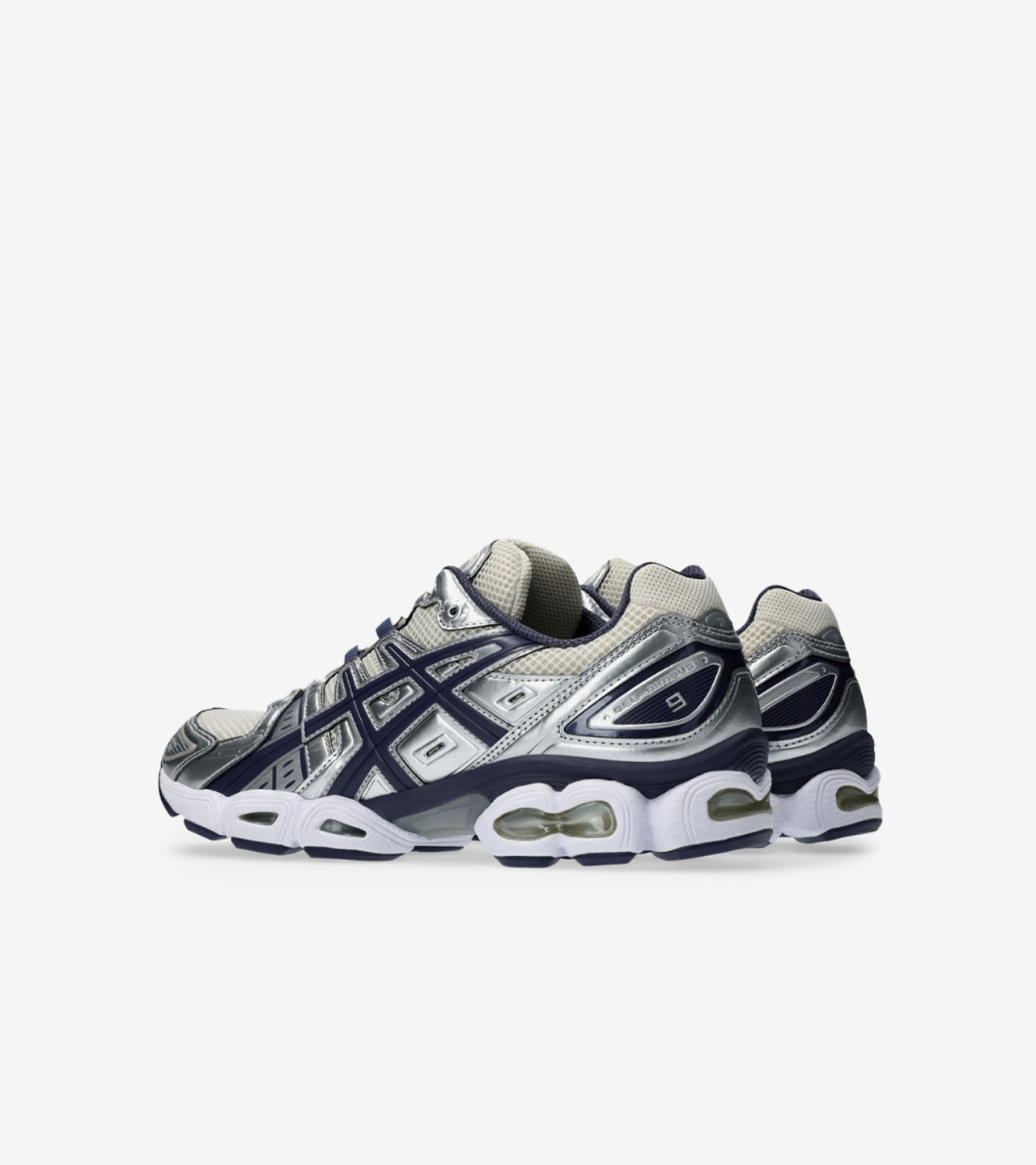 ASICS Gel-Nimbus 9 Oatmeal Indigo Fog