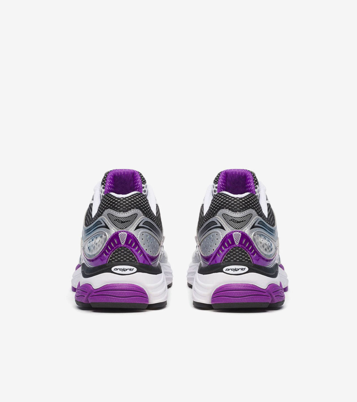 Saucony ProGrid Omni 9 White Black Silver Purple